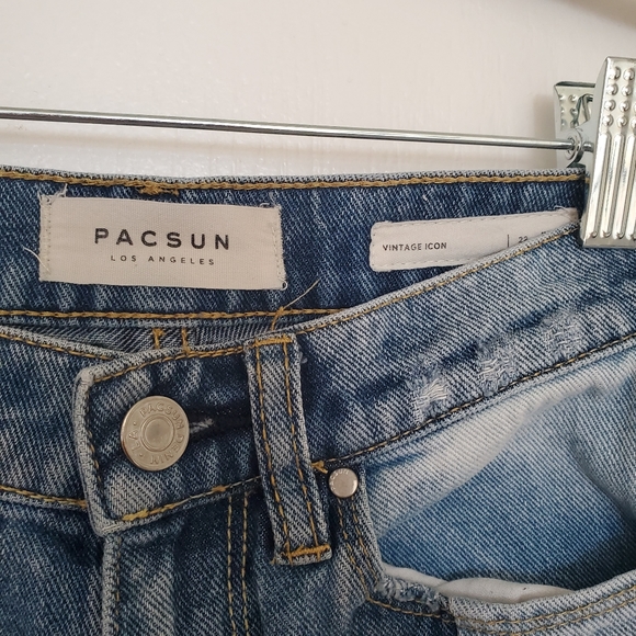PacSun Jeans size 22 Vintage Icon Two Tone Denim - Picture 2 of 7